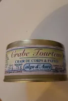 Crabe tourteau chair de corps& pattes