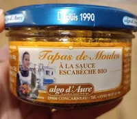 Tapas de moules sauce escabeche bio