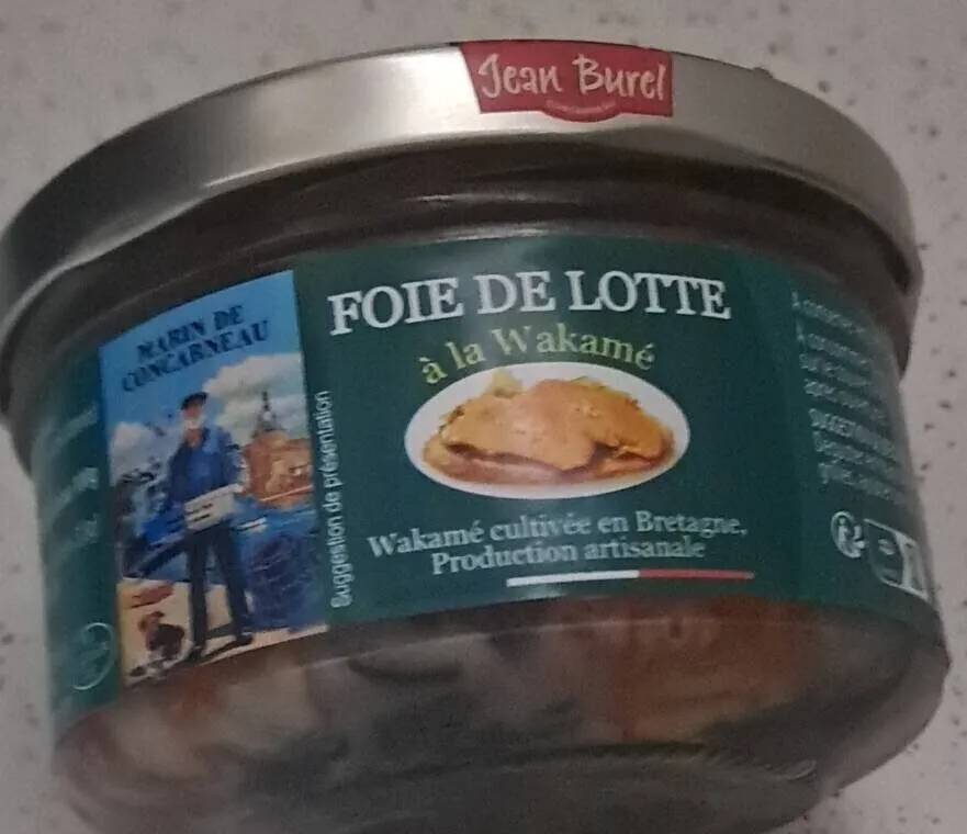 Foie de lotte à la wakame