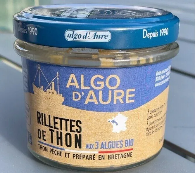 Rillettes de thon aux 3 algues bio