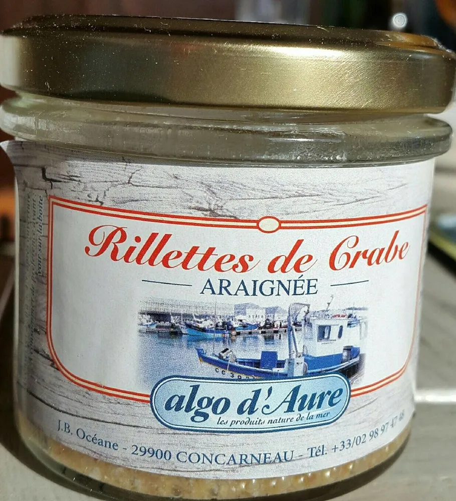Rillettes de crabe