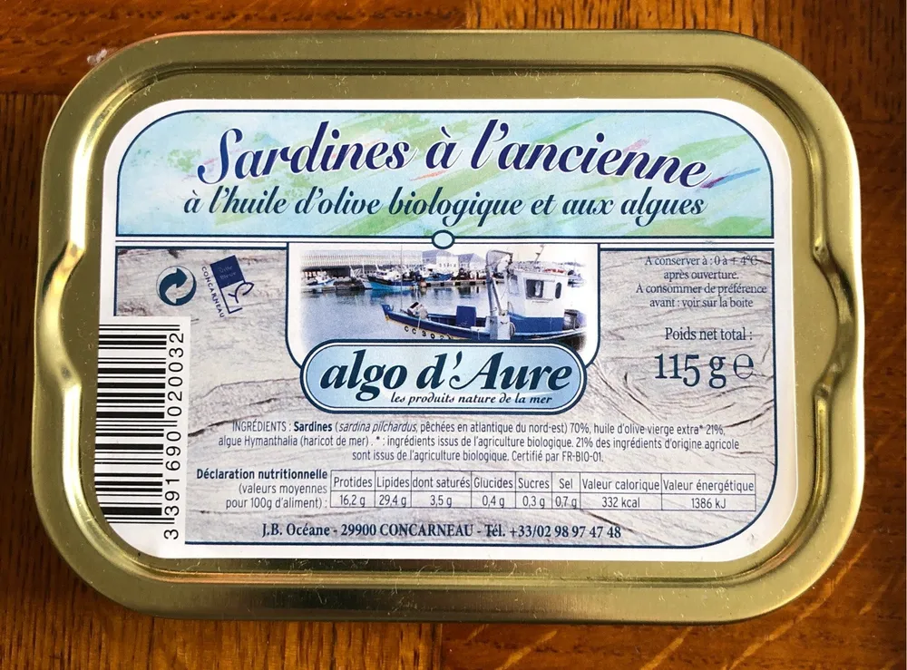 Sardines à l’ancienne