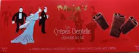 18 Fines Crêpes Dentelle Enrobées De Chocolat Au Lait
