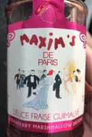 Maxim's - Delice Strawberry Marshmallow Jam, 260g (9.2oz) Jar