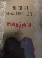 Chocolat blanc caramélisé
