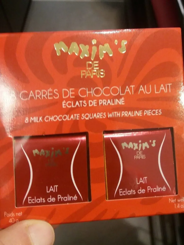 8 carrés de chocolat