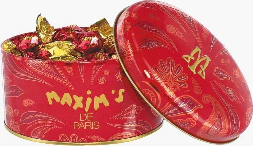 Maxim's De Paris Mini Noisettes Tin, 40g