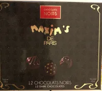 Assortiment Exclusif De 12 Chocolats Noirs