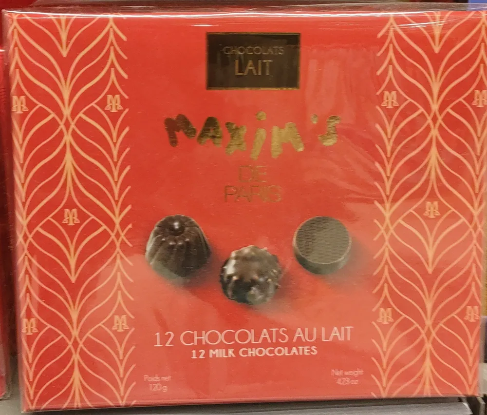 chocolats au lait