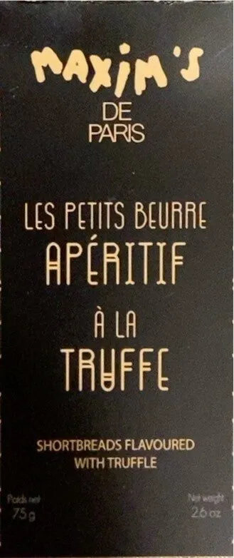 Les Petitd Beurre Aperitif à la truffe