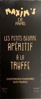 Les Petitd Beurre Aperitif à la truffe