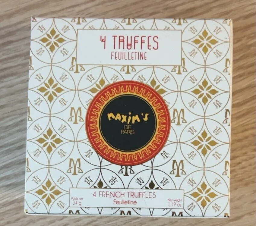 4 Truffes Feuilletine