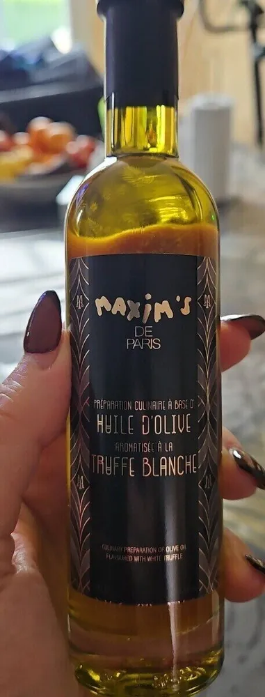 Huile d'olive aromatisée truffe blanche