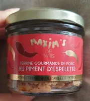 Terrine gourmande de porc au piment d'espelette