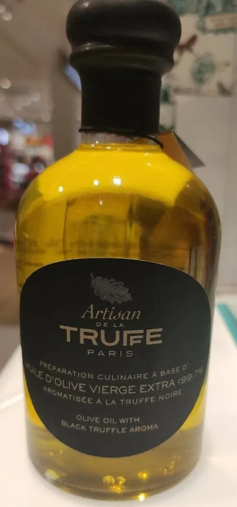 Huile d'olive vierge extra (99.7) à la truffe blanche
