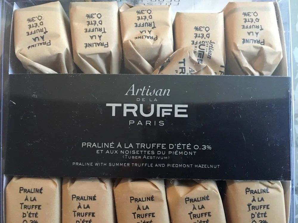 Pralinés à La Truffe D'été Et Aux Noisettes Du Piémont
