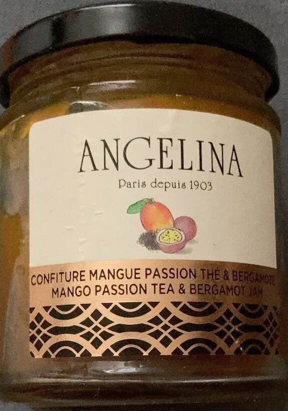 Confiture Mangue Passion Thé et Bergamote