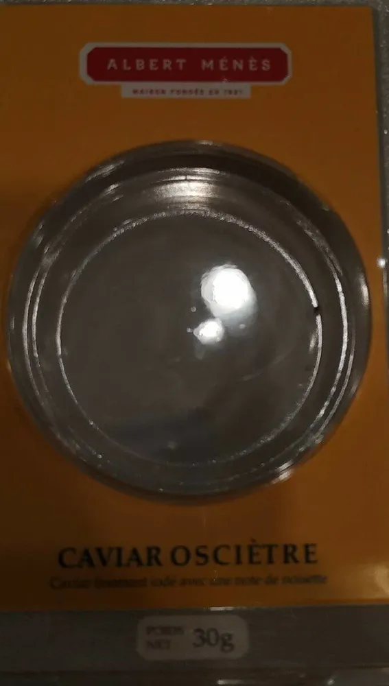 Caviar oscietre