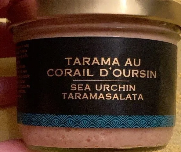 Tarama au corail oursin