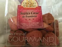 Sablés coeur de framboise