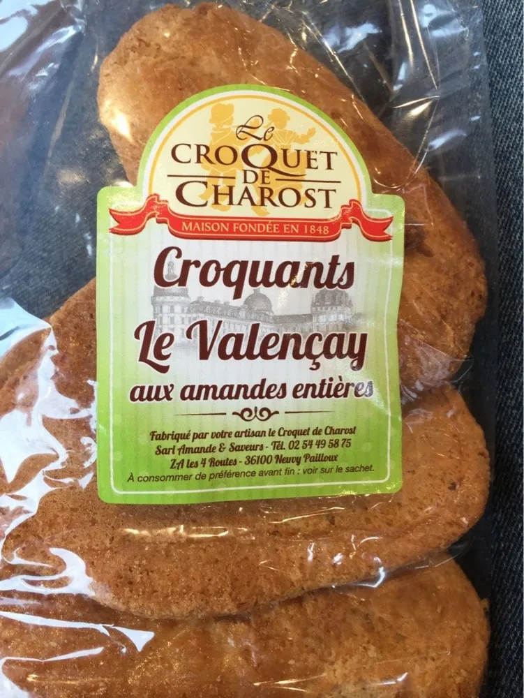 Croquant Le Valançay aux amandes entières