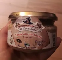 Terrine fine de faisan au vin blanc