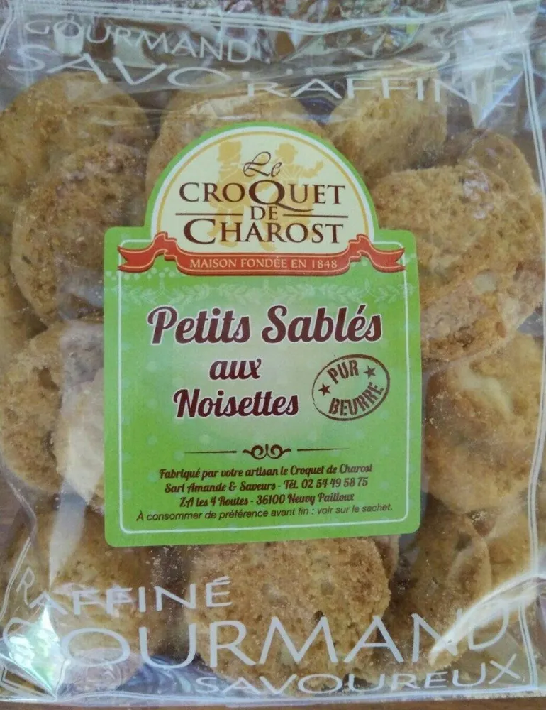 Petits Sablés aux noisettes