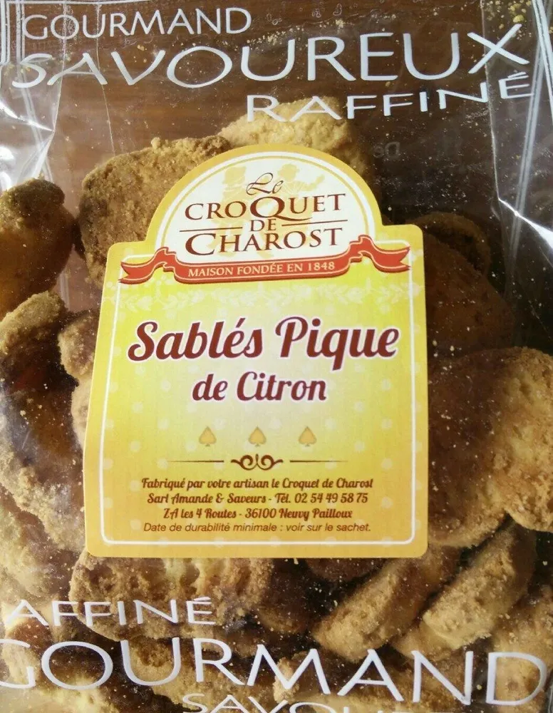 Sablés Pique de Citron