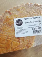 Gâteau breton ganache caramel