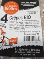 Crêpes Bio
