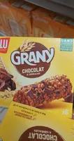 LU - Grany Chocolate 5 Cereals Bar x6, 125g (4.5oz)