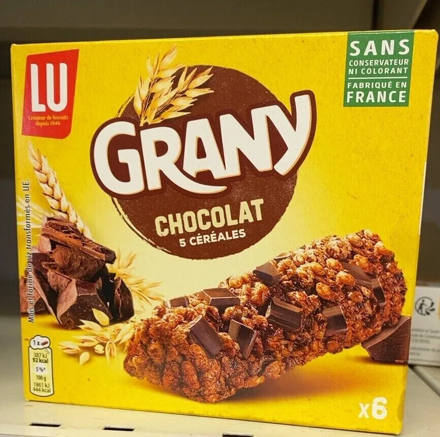 Grany chocolat 5 cereales
