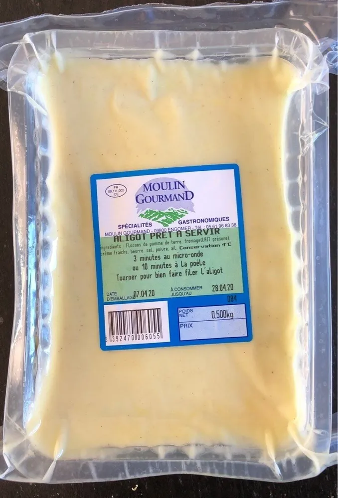 Aligot pret a servir