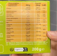 Biscuit vitalité choc