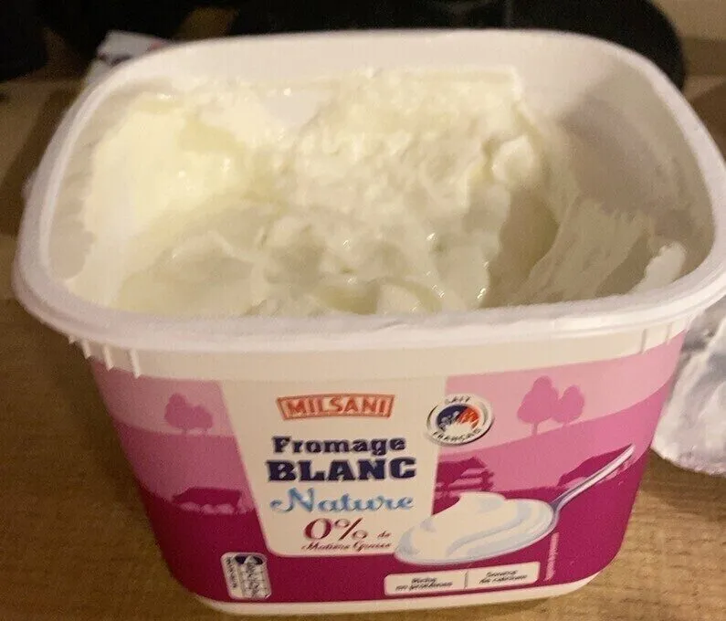 Fromage blanc, 0 % de matière grasse