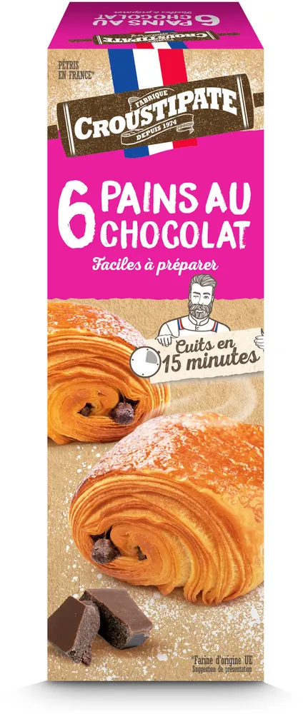 6 pains au chocolat