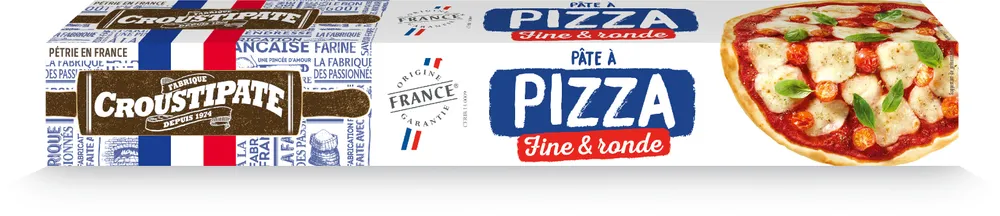 Pâte à Pizza Fine et Ronde Origine France Garantie