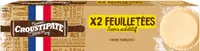 Pâtes Feuilletées Sans Additif x2