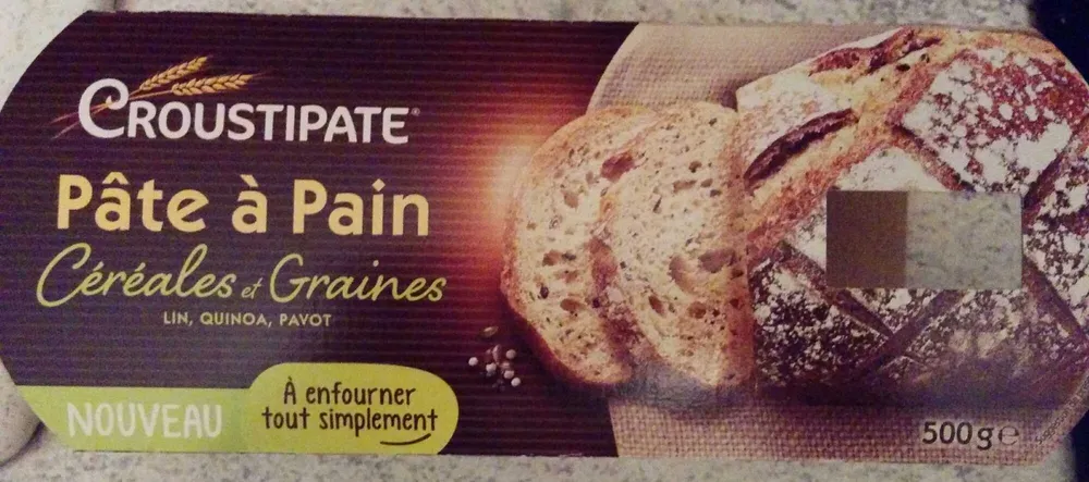 Pâte à pain Céréales et Graines