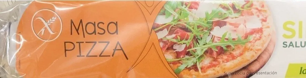 Masa pizza sin gluten