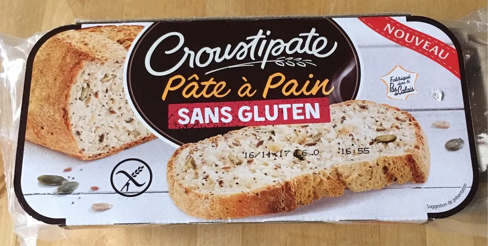 Pâte à pain sans gluten