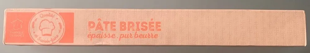 Pâte brisée