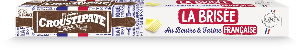 X2 brisées au beurre & farine française