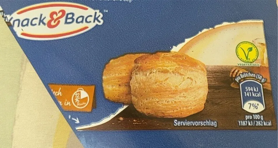 Knack & Back Buttermilch-Brötchen