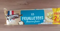 Pate feuilletée beurre frais
