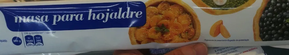 Masa para hojaldre