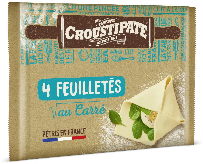 4 Feuilletés au carré