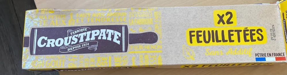 Pates feuilletees