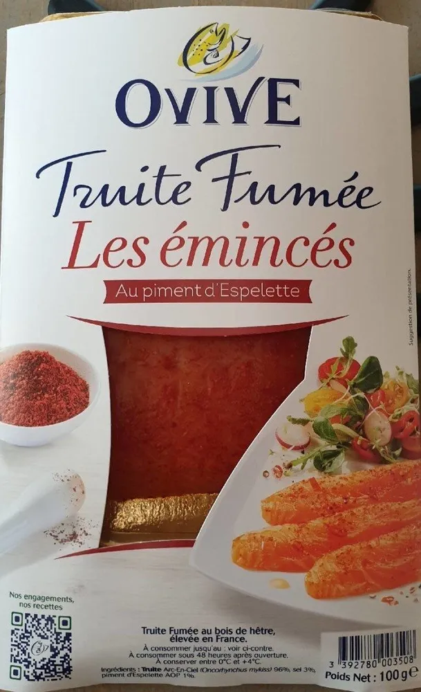 Truite fumé