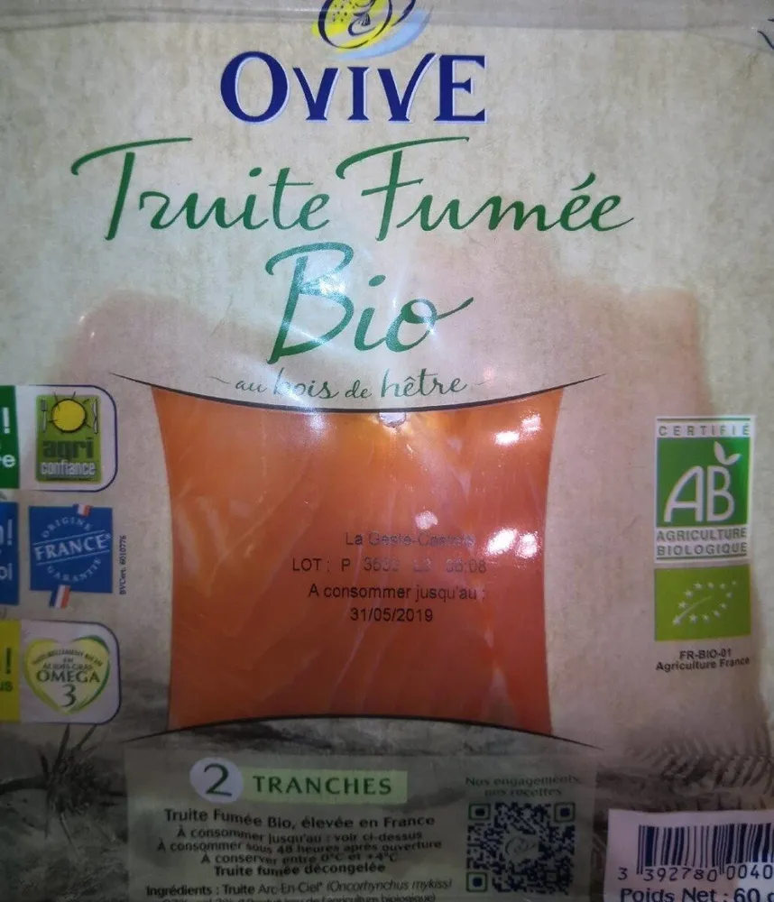 Truite fume
